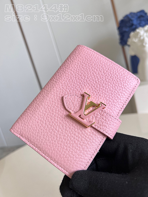 ヴィトン財布Louis Vuitton  スーパーコピー   優れたクラフトマンシップ - Taurillon 皮革の高い品質 M82144