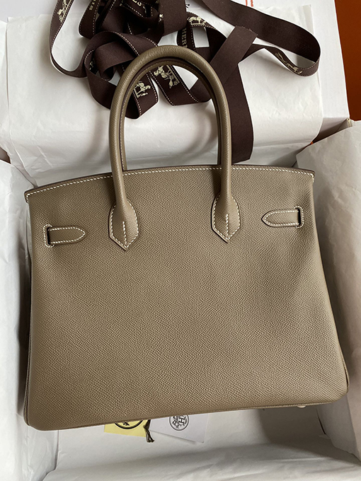エルメス バーキン 30 スーパーコピー ユニークなデザインとエレガントな外観を完璧に組み合わせたBirkin 30cmエプソムレザー バッグ