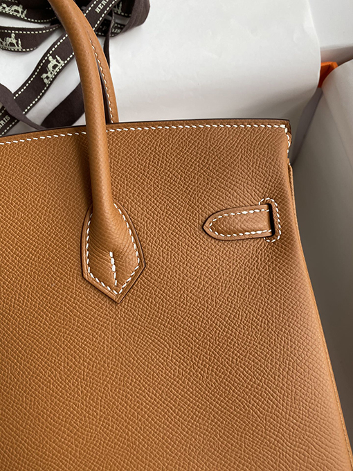 エルメス バーキン  25 コピー Birkin 25 cm輸入エプソムレザー ゴールドバックル 卓越した職人技とファッションスタイル バッグ