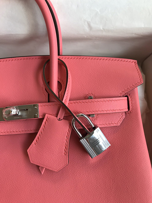エルメス バーキン 25  コピー Birkin 25 cm口紅パウダー輸入スイフトレザー全手縫い技術 バッグ