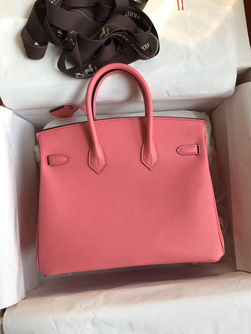 エルメス バーキン 25  コピー Birkin 25 cm口紅パウダー輸入スイフトレザー全手縫い技術 バッグ