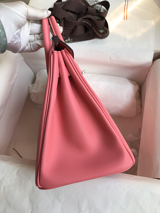 エルメス バーキン 25  コピー Birkin 25 cm口紅パウダー輸入スイフトレザー全手縫い技術 バッグ