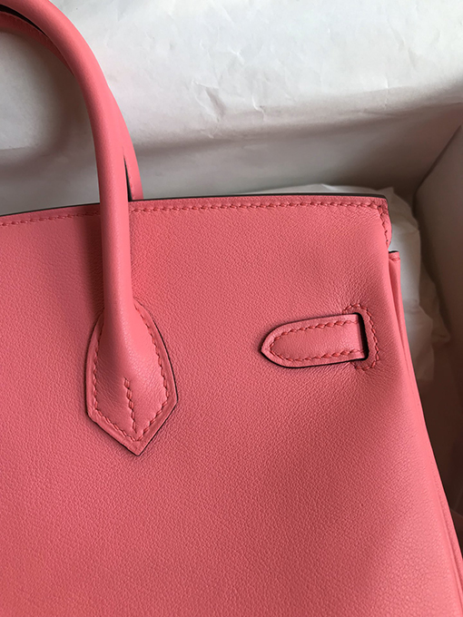エルメス バーキン 25  コピー Birkin 25 cm口紅パウダー輸入スイフトレザー全手縫い技術 バッグ