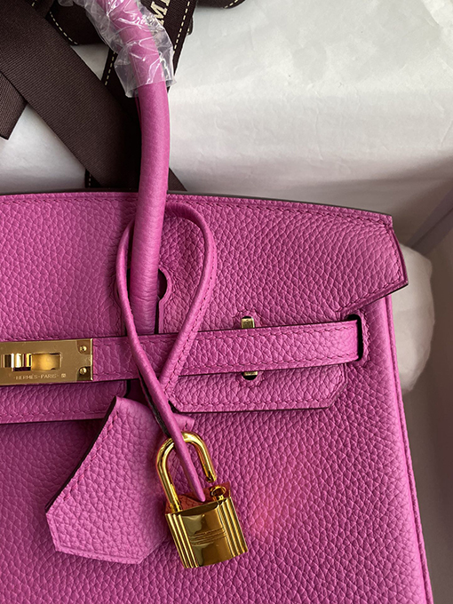 エルメス バーキン 25 コピー 高品質   唯一無二のBirkin 25 cm 目を見張る輝きを放つマグノリアピンク