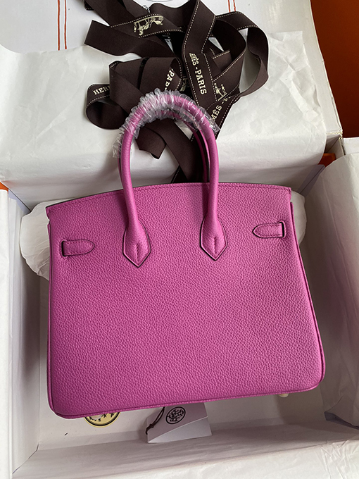 エルメス バーキン 25 コピー 高品質   唯一無二のBirkin 25 cm 目を見張る輝きを放つマグノリアピンク