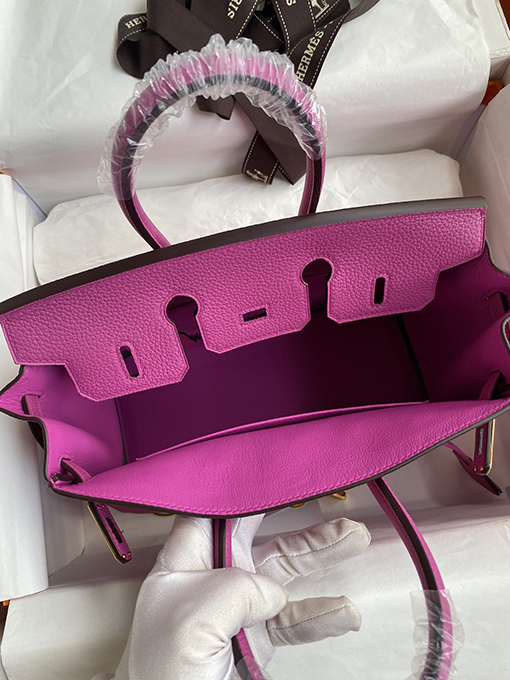 エルメス バーキン 25 コピー 高品質   唯一無二のBirkin 25 cm 目を見張る輝きを放つマグノリアピンク