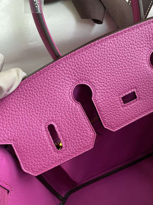 エルメス バーキン 25 コピー 高品質   唯一無二のBirkin 25 cm 目を見張る輝きを放つマグノリアピンク