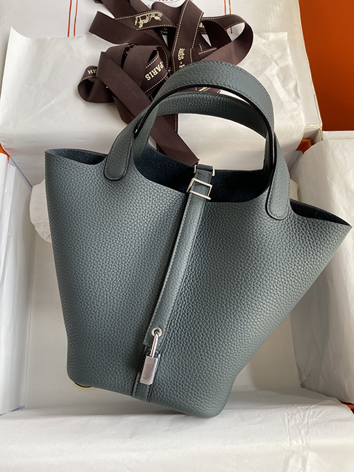 エルメス オリジナルTCレザー 蜜蝋糸 スチール製金具
