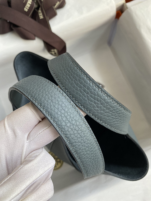 エルメス オリジナルTCレザー 蜜蝋糸 スチール製金具