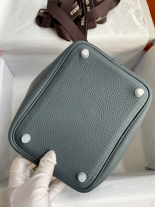 エルメス オリジナルTCレザー 蜜蝋糸 スチール製金具