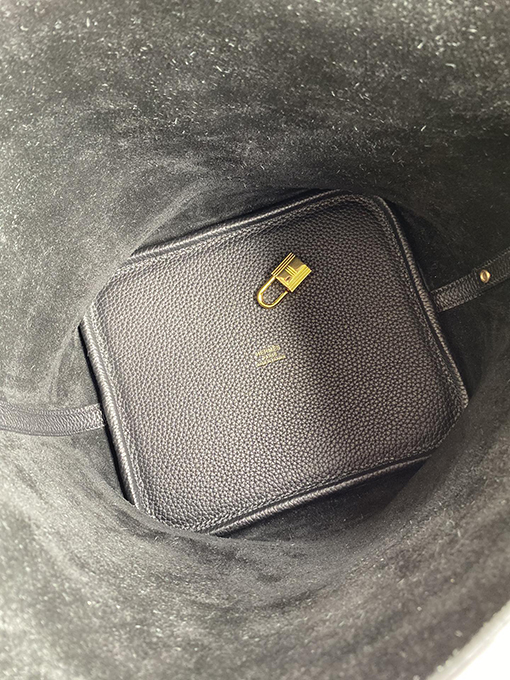 エルメス Picotinバスケット22 cm輸入TCレザートートバッグ
