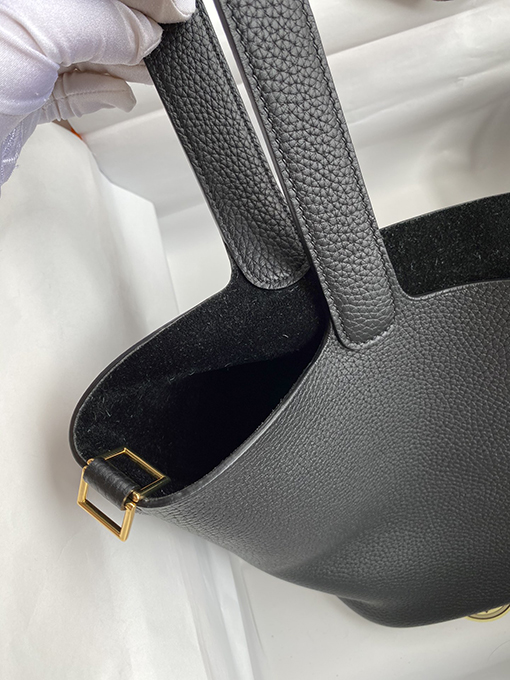 エルメス Picotinバスケット22 cm輸入TCレザートートバッグ