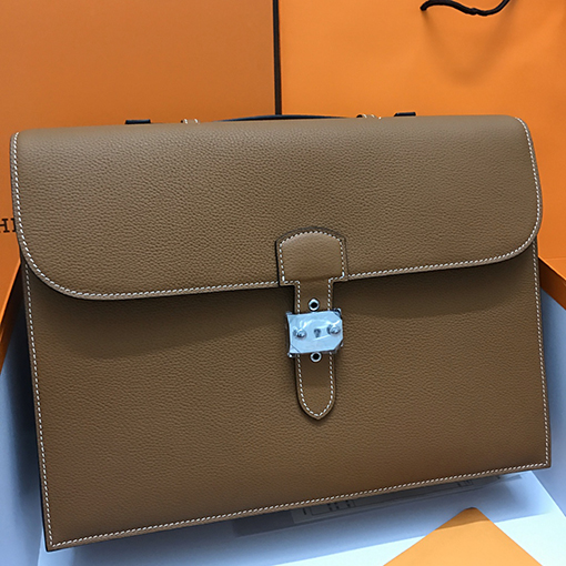 エルメス 高品質38 cm東郷革ビジネスメンズバッグ