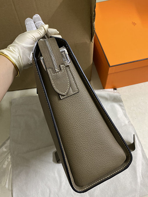エルメス 内外フルレザー多機能デザイン38 cmトーゴレザーメンズバッグ