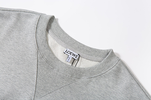 ロエベ 刺繍ロゴ ラウンドネック スウェットシャツ