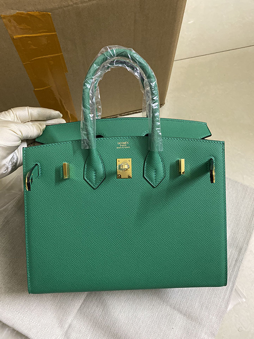 エルメスバーキン25 エンペラーグリーンBirkin 25 cmバッグ