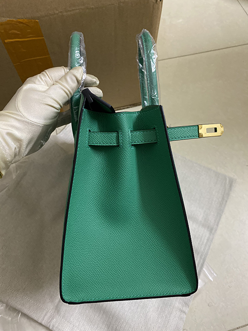 エルメスバーキン25 エンペラーグリーンBirkin 25 cmバッグ