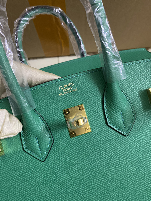 エルメスバーキン25 エンペラーグリーンBirkin 25 cmバッグ