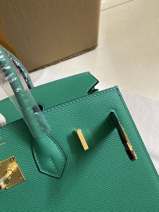 エルメスバーキン25 エンペラーグリーンBirkin 25 cmバッグ