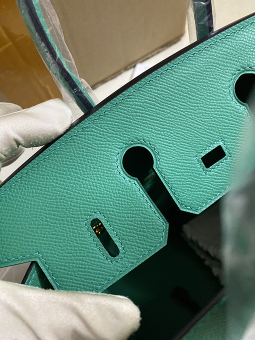 エルメスバーキン25 エンペラーグリーンBirkin 25 cmバッグ