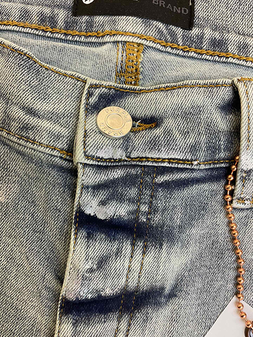 Purple jeans  デニムパンツメンズファッションの通販