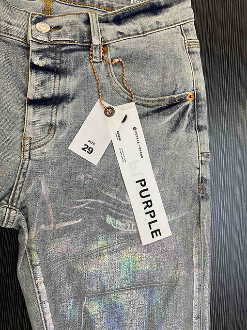 Purple jeans  デニムパンツメンズファッションの通販