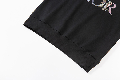 ディオール 花卉 ロゴ刺繍 スウェット長袖 Tシャツ トップス