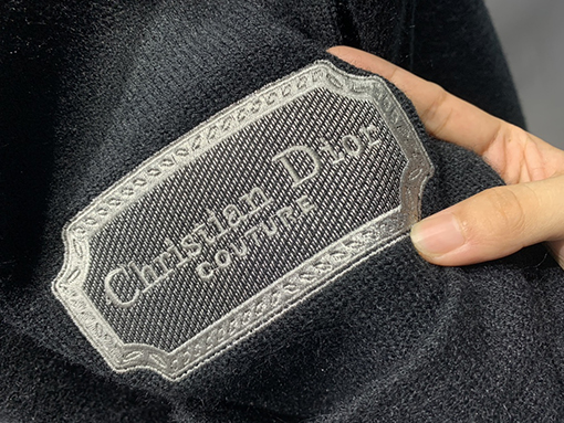 ディオール ブレード刺繍モヘアブレンドカーディガン