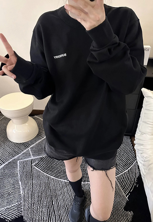 バーバリー  アイスクリームプリントコットンスウェット