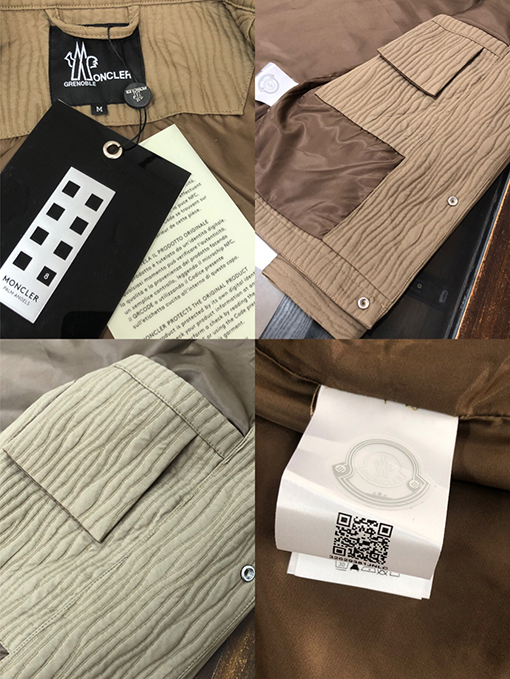 モンクレール 早秋の新しいメンズシャツ襟ジャケット