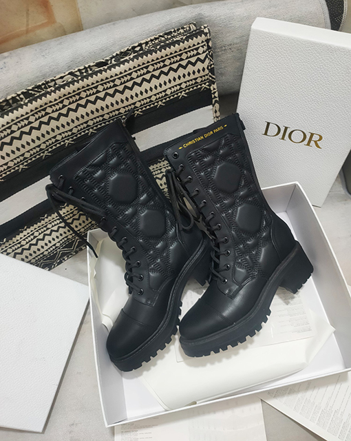 レディース ショートブーツの 通販 CHRISTIAN DIOR PARIS ロゴ