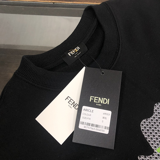 フェンディ 高品質のファッションクルーネックパーカー