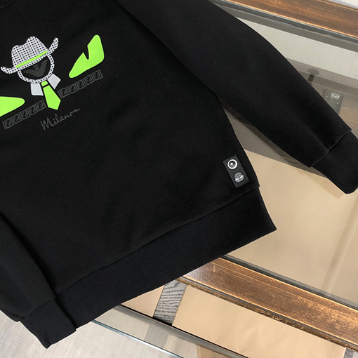 フェンディ 高品質のファッションクルーネックパーカー