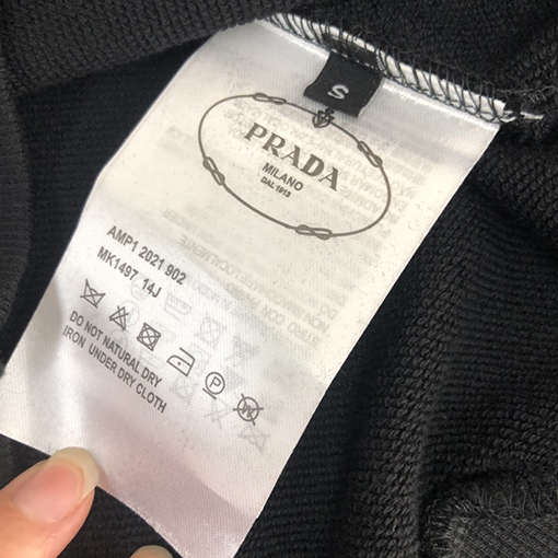 プラダ クラシックロゴシンプルカジュアルスウェット