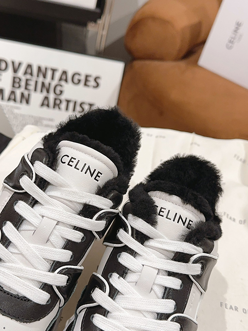 セリーヌ クラシックなデザイン  CELINE HOMMEの新しいTRAINERコレクション