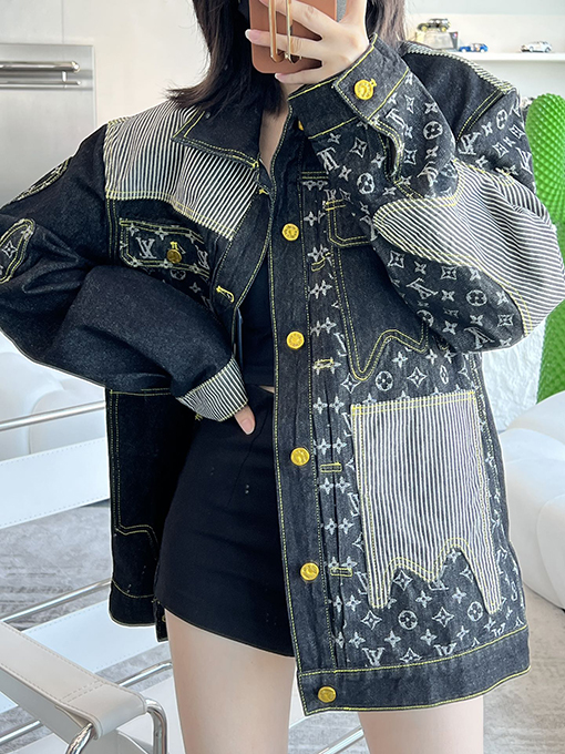 ルイヴィトン 作業服パッチジャケット