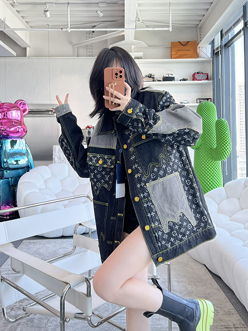 ルイヴィトン 作業服パッチジャケット