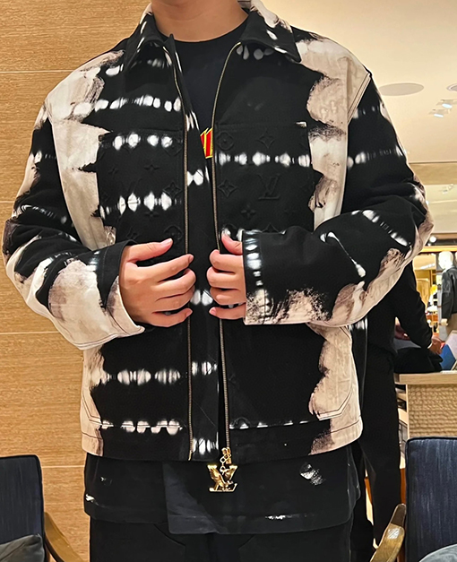 ルイヴィトン  LVジッパーヘッド作業服デニムジャケット