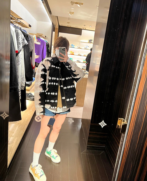 ルイヴィトン  LVジッパーヘッド作業服デニムジャケット