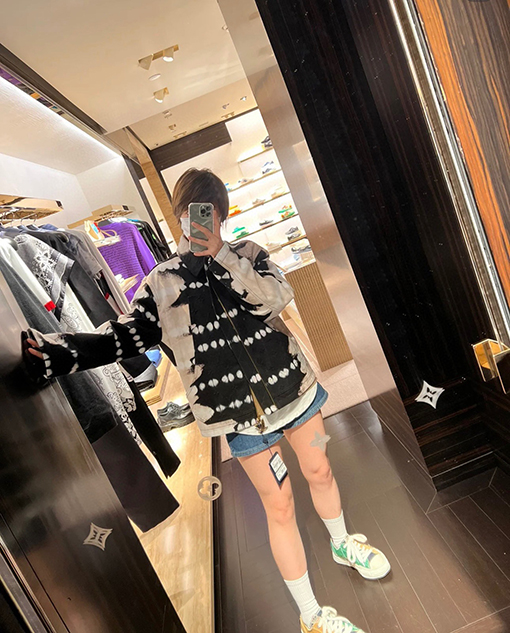 ルイヴィトン  LVジッパーヘッド作業服デニムジャケット