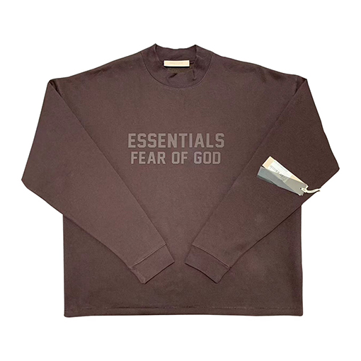 フィアオブゴッド エッセンシャルズ  裏起毛 スウェットTシャツ   オーバーサイズ