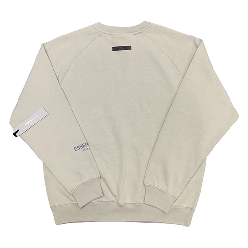 フィアオブゴッド エッセンシャルズ 胸元小さなロゴ3Mロゴ 裏起毛 スウェットTシャツ