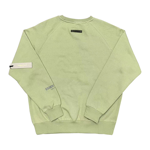 フィアオブゴッド エッセンシャルズ 胸元小さなロゴ3Mロゴ 裏起毛 スウェットTシャツ
