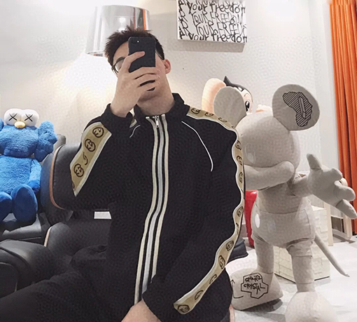 グッチ クラシックジップアップ 3M ジャケット アウター