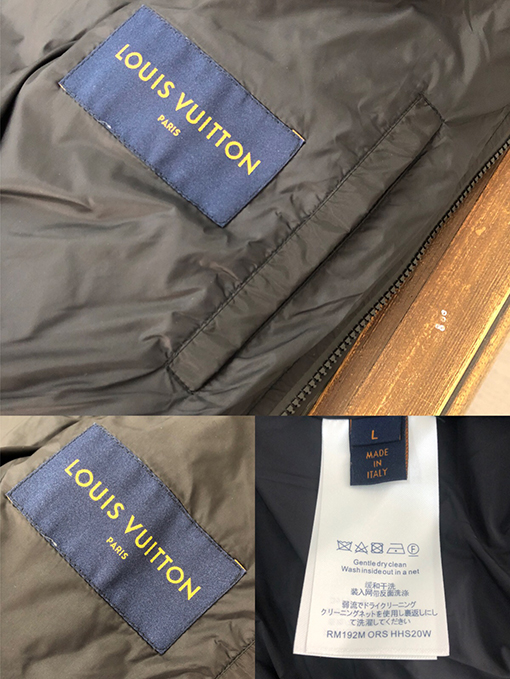 ルイヴィトン カップル ダウン ジャケット