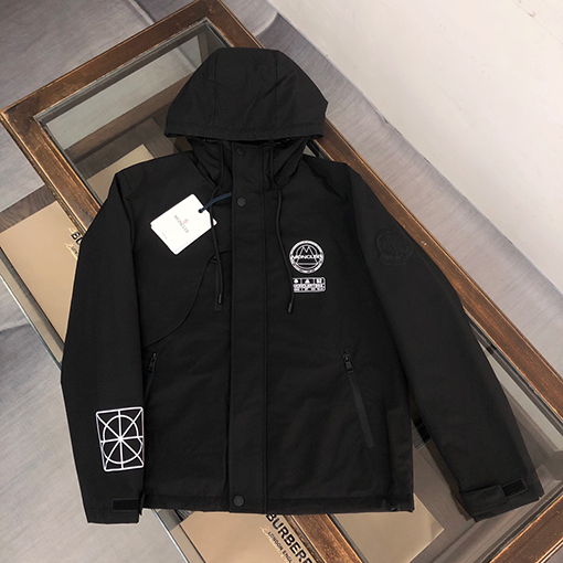 モンクレール フード付きコットンジャケット冬服