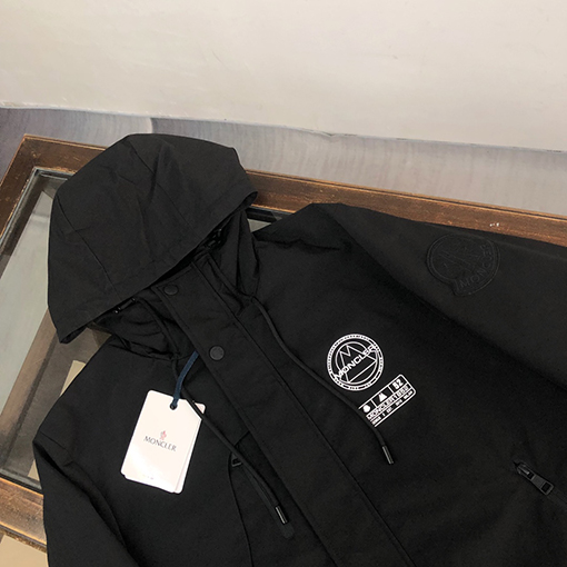 モンクレール フード付きコットンジャケット冬服