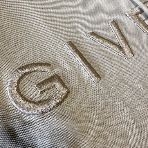 ジバンシイ 立体ロゴ刺繍 スウェットシャツ - 個性的なスタイル パーカーアイテム