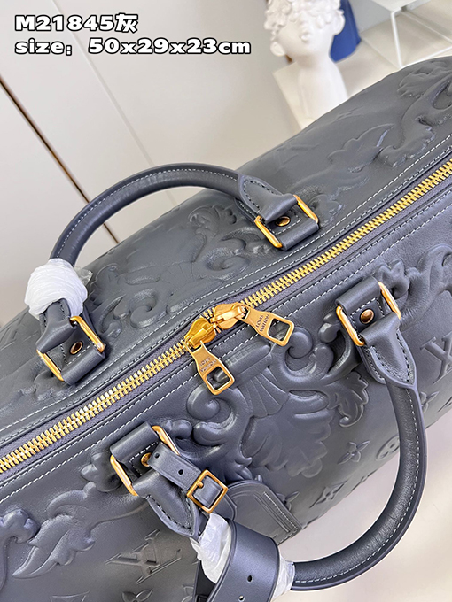 ルイヴィトン 牛革Keepall Bandoulière 50トラベルバッグM21845