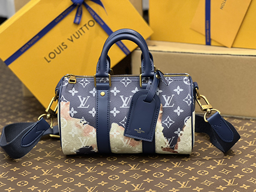 ルイヴィトン KEEPALL BANDOULIèREレザーハンドバッグM46804